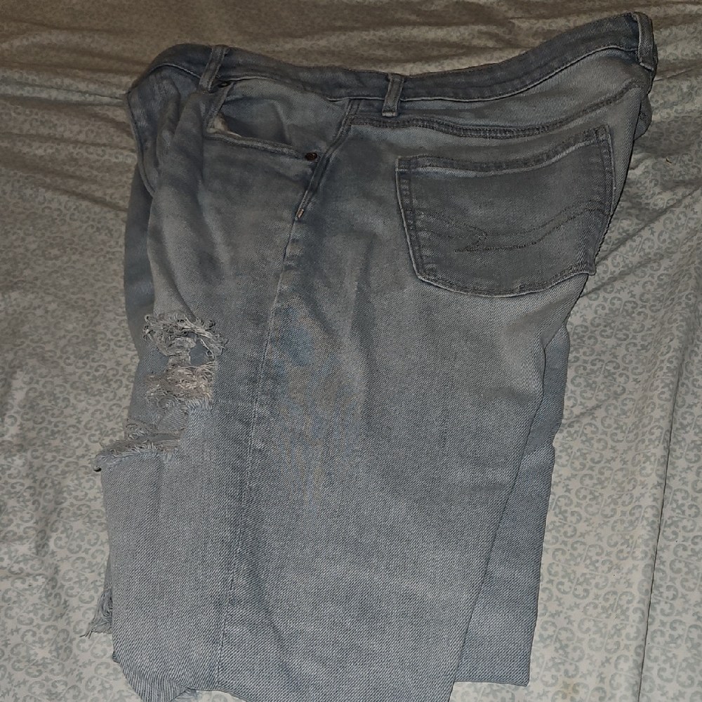 American Eagle Outfitters Light Blue Stretch Jeans